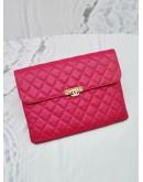 CHANEL CAVIAR LEATHER CLUTCH 