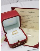 CARTIER LOVE SOLITAIRE 0.24CT RING SIZE 50 FULL SET