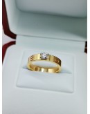 CARTIER LOVE SOLITAIRE 0.24CT RING SIZE 50 FULL SET