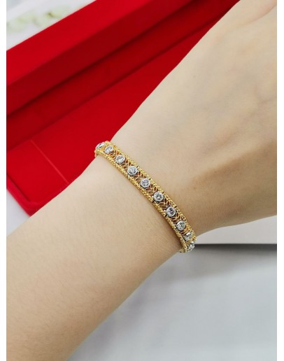 DIAMOND YELOW GOLD BRACELET