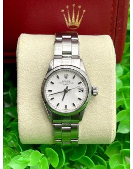 ROLEX OYSTER PERPETUAL DATE LADIES WATCH 26MM AUTOMATIC