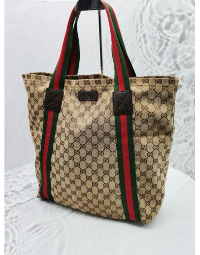 GUCCI GG CANVAS SOFT TOTE BAG