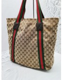 GUCCI GG CANVAS SOFT TOTE BAG