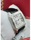 CARTIER SANTOS 100 UNISEX WATCH REF 20106X8 40MM AUTOMATIC FULL SET