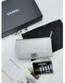 CHANEL CAVIAR LEATHER WALLET FULL SET