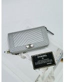 CHANEL CAVIAR LEATHER WALLET FULL SET