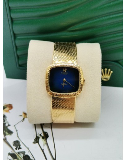 ROLEX CELLINI 18K YELLOW GOLD LADIES WATCH 26MM MANUAL WINDING 