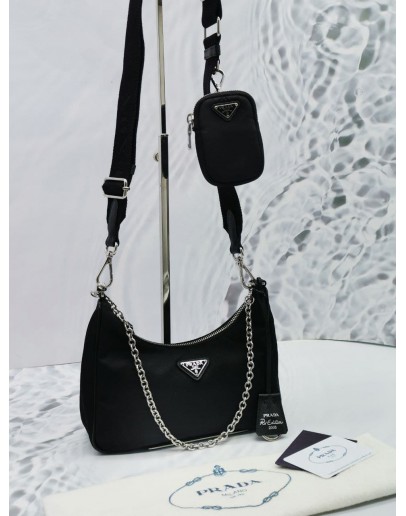 PRADA TESSUTO CLOTH CROSSBODY BAG