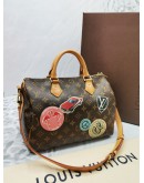 LOUIS VUITTON SPEEDY BANDOULIERE 30 WORLD TOUR MONOGRAM BAG