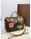 LOUIS VUITTON SPEEDY BANDOULIERE 30 WORLD TOUR MONOGRAM BAG