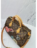 LOUIS VUITTON SPEEDY BANDOULIERE 30 WORLD TOUR MONOGRAM BAG