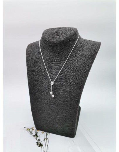 WHITE GOLD DIAMOND NECKLACE