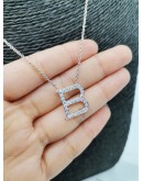 WHITE GOLD DIAMOND NECKLACE