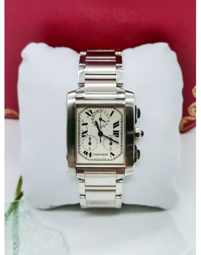 CARTIER TANK FRANCAISE 2303 UNISEX WATCH 28 X 36MM QUARTZ