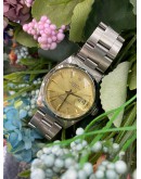 ROLEX OYSTER PERPETUAL DATE REF 1500 LIMITED EDITION YELLOW DIAL 34MM AUTOMATIC UNISEX WATCH