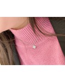 (BRAND NEW) 2024 VCA VAN CLEEF & ARPELS SWEET ALHAMBRA 18K 750 WHITE GOLD WITH DIAMONDS -FULL SET-