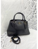 COACH SMALL MARGOT CARRYALL IN BLACK