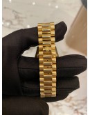 (LIKE NEW) 1996 ROLEX DAY-DATE 36 REF 18338 18K 750 YELLOW GOLD DIAMOND DIAL DIAMOND CASE 36MM AUTOMATIC WATCH -FULL SET-