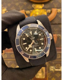 (LIKE NEW) 2022 TUDOR BLACK BAY HERITAGE REF 79230B BLACK DIAL BLUE BEZEL 41MM AUTOMATIC WATCH -FULL SET-