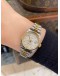 (LIKE NEW) ROLEX LADY DATEJUST HALF 18K 750 YELLOW GOLD REF 79173 WHITE CHAMPAGNE COMPUTER DIAMOND DIAL 26MM AUTOMATIC WATCH -FULL SET-