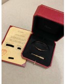 (LIKE NEW) 2022 CARTIER LOVE BRACELET 18K 750 ROSE GOLD SIZE 16 -FULL SET-