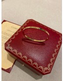 (LIKE NEW) 2022 CARTIER LOVE BRACELET 18K 750 ROSE GOLD SIZE 16 -FULL SET-