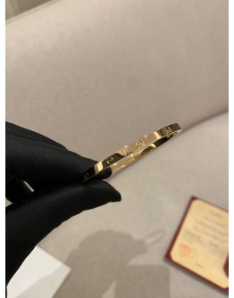 (LIKE NEW) 2022 CARTIER LOVE BRACELET 18K 750 ROSE GOLD SIZE 16 -FULL SET-