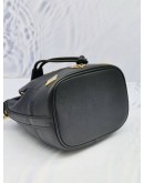 MCM MINI DRAWSTRING BUCKET HANDLE BAG