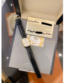 (DEPOSIT PAYMENT) 2013 A. LANGE & SOHNE ARKADE 18K 750 YELLOW GOLD REF 103.021 WHITE DIAL 22MM x 29MM MANUAL WINDING WATCH -FULL SET-