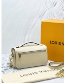 (SALE) 2024 MICROCHIP LOUIS VUITTON POCHETTE METIS EAST WEST CHAIN / STRAP BAG -FULL SET-