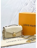 (SALE) 2024 MICROCHIP LOUIS VUITTON POCHETTE METIS EAST WEST CHAIN / STRAP BAG -FULL SET-