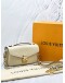 (SALE) 2024 MICROCHIP LOUIS VUITTON POCHETTE METIS EAST WEST CHAIN / STRAP BAG -FULL SET-