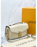 (SALE) 2024 MICROCHIP LOUIS VUITTON POCHETTE METIS EAST WEST CHAIN / STRAP BAG -FULL SET-