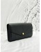 (SALE) LOUIS VUITTON SARAH WALLET IN BLACK MONOGRAM EMPREINTE LEATHER