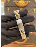 2003 ROLEX LADY DATEJUST REF 69173 JUBILEE DIAMOND DIAL HALF 18K 750 YELLOW GOLD 26MM AUTOMATIC WATCH