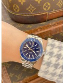 (BRAND NEW) 2020 TAG HEUER AQUARACER LADY REF WAY131S BLUE MOTHER OF PEARL DIAL 35MM QUARTZ WATCH -FULL SET-
