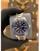 (BRAND NEW) 2020 TAG HEUER AQUARACER LADY REF WAY131S BLUE MOTHER OF PEARL DIAL 35MM QUARTZ WATCH -FULL SET-