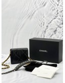 (LIKE NEW) 2020 CHANEL 19 FLAP COIN PURSE WITH CHAIN 