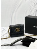 (LIKE NEW) 2020 CHANEL 19 FLAP COIN PURSE WITH CHAIN 