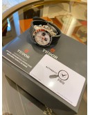 2012 TUDOR HYDRONAUT II CHRONOGRAPH REF 20360 PANDA WHITE DIAL 40MM AUTOMATIC WATCH