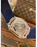 (BRAND NEW) 2022 BELL & ROSS BR05 REF BR05A-BLU-ST/SRB BLUE DIAL 40MM AUTOMATIC WATCH -FULL SET-