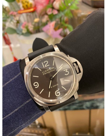 2017 PANERAI LUMINOR MARINA 8 DAYS TITANIUM REF OP6938 44MM AUTOMATIC WATCH 