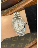 2003 ROLEX LADY DATEJUST REF 69174 WHITE NUMERALS DIAL 26MM AUTOMATIC WATCH