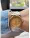 (LIKE NEW) AP AUDEMARS PIGUET ROYAL OAK CHAMPIONSHIP REF 56175TT 18K 750 HALF YELLOW GOLD LIMITED TO 2,000 PIECES WORLDWIDE 33MM QUARTZ WATCH