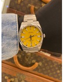 (LIKE NEW) 2021 ROLEX OYSTER PERPETUAL 41 REF 124300 AFTER YELLOW DIAL 41MM AUTOMATIC WATCH -FULL SET-