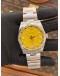 (LIKE NEW) 2021 ROLEX OYSTER PERPETUAL 41 REF 124300 AFTER YELLOW DIAL 41MM AUTOMATIC WATCH -FULL SET-