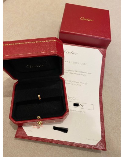 (BRAND NEW) 2024 CARTIER LOVE EARRINGS 18K 750 ROSE GOLD -FULL SET-