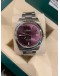 (UNUSED) 2019 ROLEX OYSTER PERPETUAL 39 REF 114300 FULL STICKER PURPLE TULIP DIAL 39MM AUTOMATIC WATCH -FULL SET-