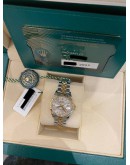 (BRAND NEW) 2022 ROLEX LADY DATEJUST REF 279173 DIAMOND DIAL HALF 18K 750 YELLOW GOLD 28MM AUTOMATIC WATCH -FULL SET-
