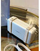 (LIKE NEW) CHRISTIAN DIOR X RIMOWA ALUMINIUM PERSONAL CLUTCH ON STRAP CROSSBODY BAG -FULL SET- 